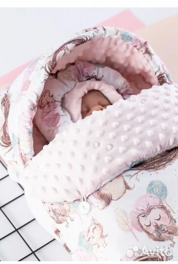 Комплект на выписку для девочки зима