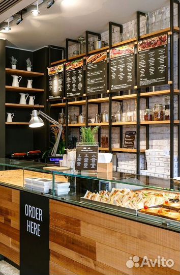 Барная стойка для фудкорта