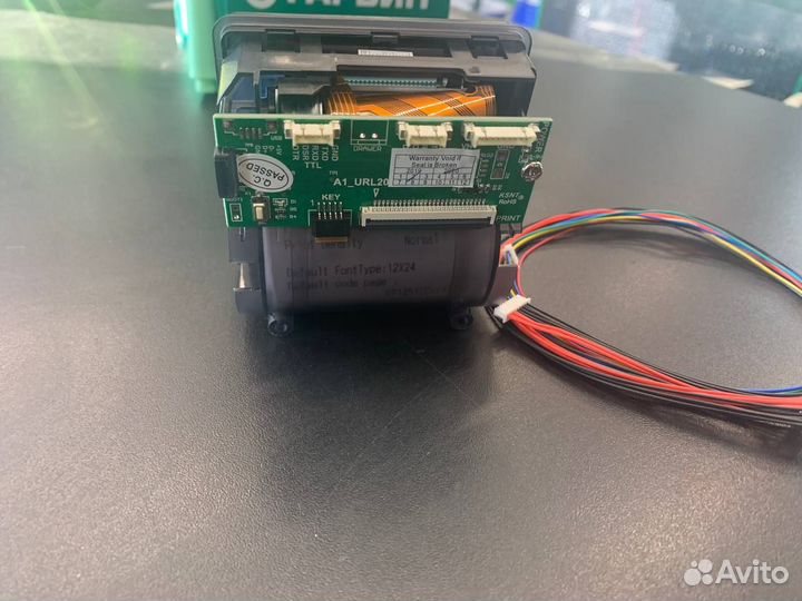 Принтер для станции заправки автомобильных кондици