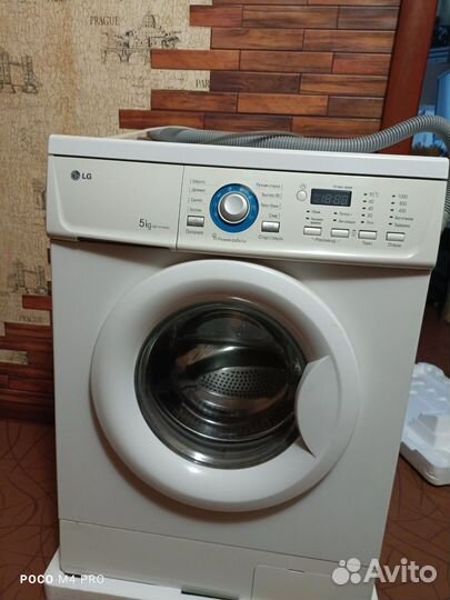 Стиральная машина бу lg 5 кг