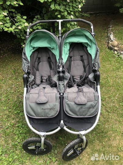 Коляска для двойни Bumbleride Indie Twin 2 в 1