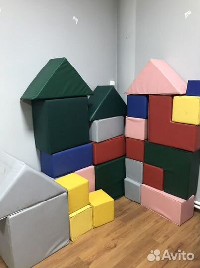 Мягкий модульный конструктор бу