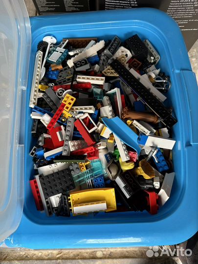 Lego лего насыпью в коробке