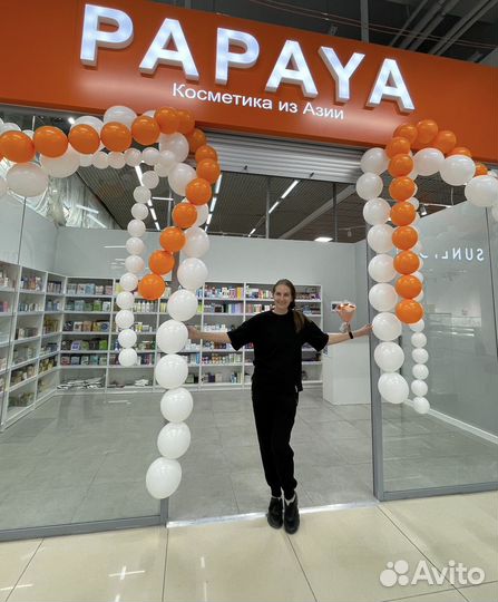 Оформление воздушными шарами