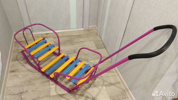 Санки 2х местные