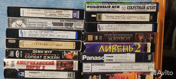 Видеокассеты vhs