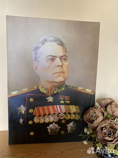 Портрет Маршала Василевский А. М