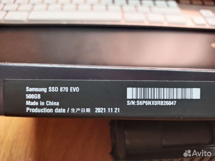 Ssd диск Samsung 870 EVO