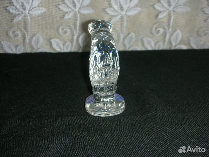 Статуэтка овечка, хрусталь, Гусь-Хрустальный