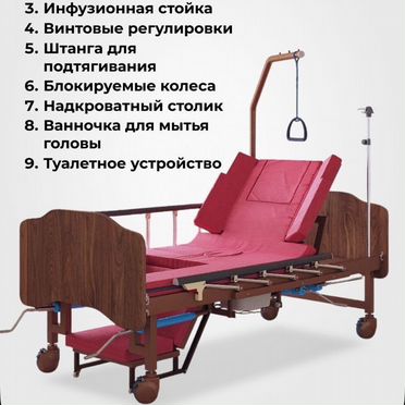 Кровать медицинская механическая