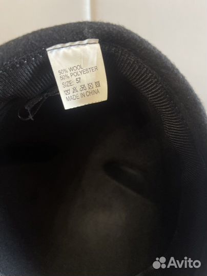 Шляпа кепка фетровая с ушками