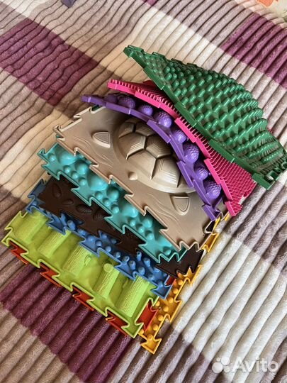 Акупунктурный / массажный детский коврик