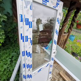 Дверь пластиковая балконная