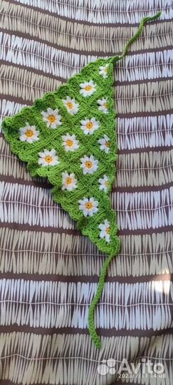 Вязаная косынка