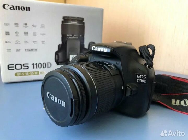 Зеркальный фотоаппарат canon eos 1100d