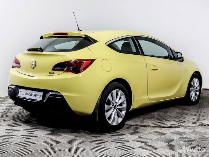Opel Astra GTC 1.4 AT, 2014, 137 245 км