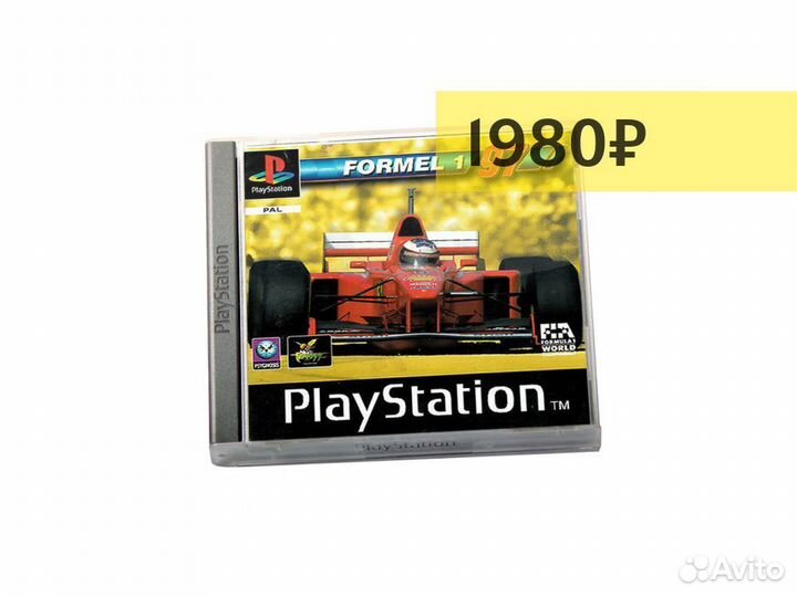 Formel 1 97, б/у, английский (PS One)