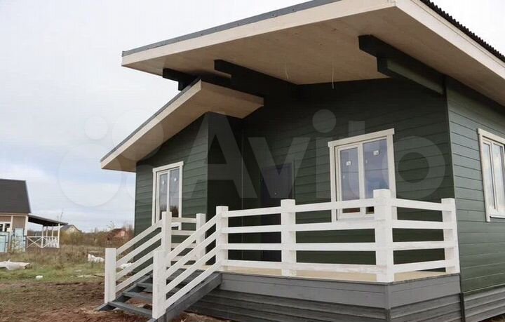 Коттедж 65 м² на участке 8 сот.