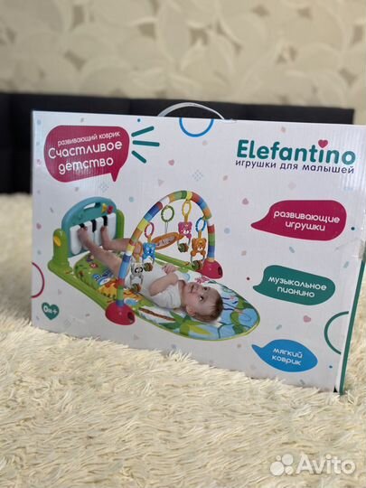 Развивающий коврик Elefantino
