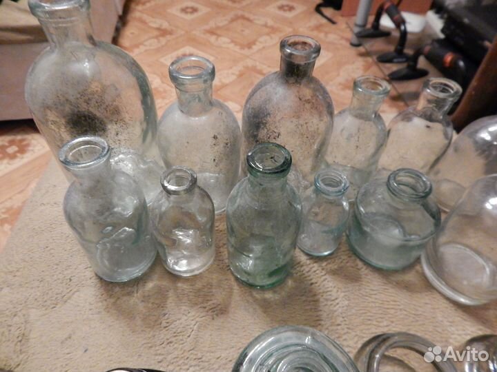 Аптечные бутылки СССР