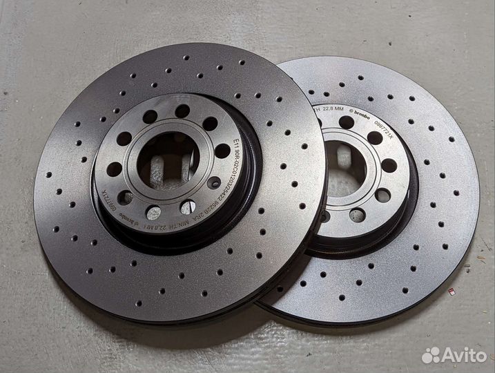 Тормозные диски Brembo Xtra Tiguan Kodiaq Octavia