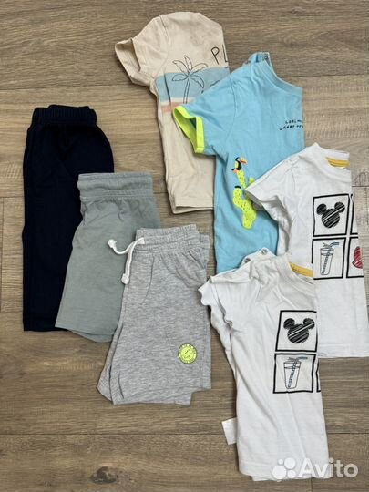 Детские вещи пакетом на мальчика 86