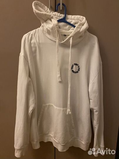 Худи ping pong moscow club белое