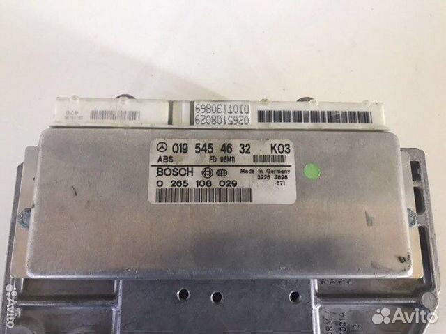 Блок управления аbs mercedes C-class W202