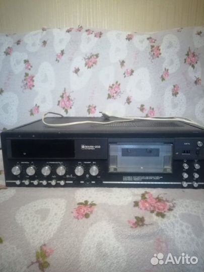 Магнитофон Маяк 233 кассетный, стерео