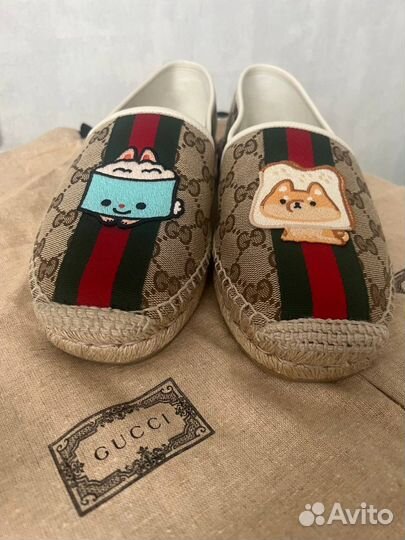 Эспадрильи Gucci оригинал 6,5US 41