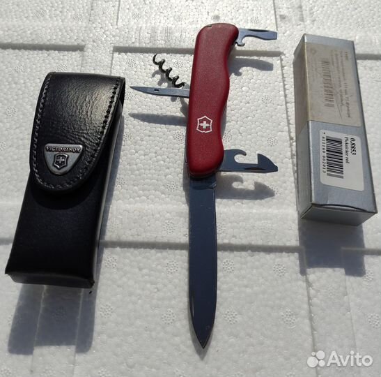 Нож складной швейцарский