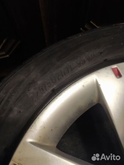 Диски литые, Renault Megane 2, R17