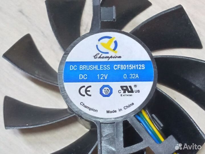 Вентиляторы для видеокарты KFA2 новые