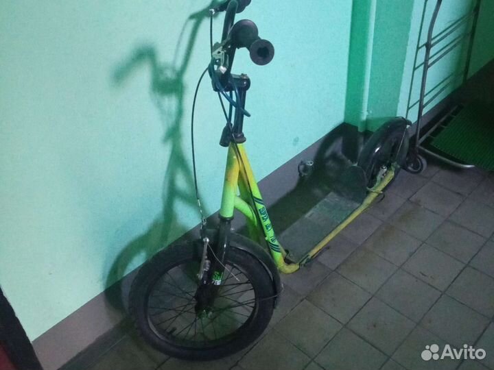 Самокат детский двухколесный бу