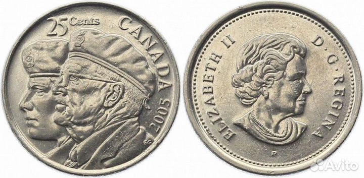 Монеты Канады UNC