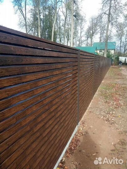 Забор жалюзи