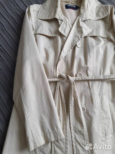 Тренч (плащ) женский на 46 с пропиткой