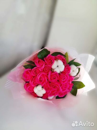 Мыльный букет