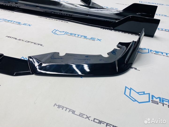 Обвес BMW X5M F95, M Performance, черный глянец