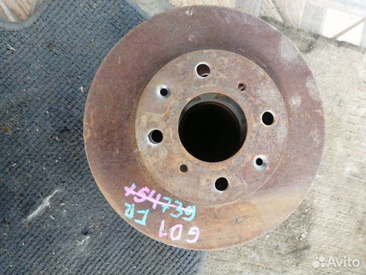 Тормозной диск Honda Fit GD1 L13A