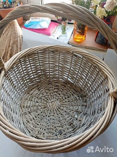 Большая круглая корзина