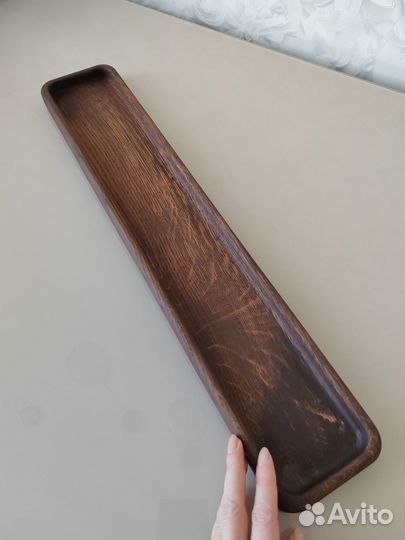 Поднос из массива дуба