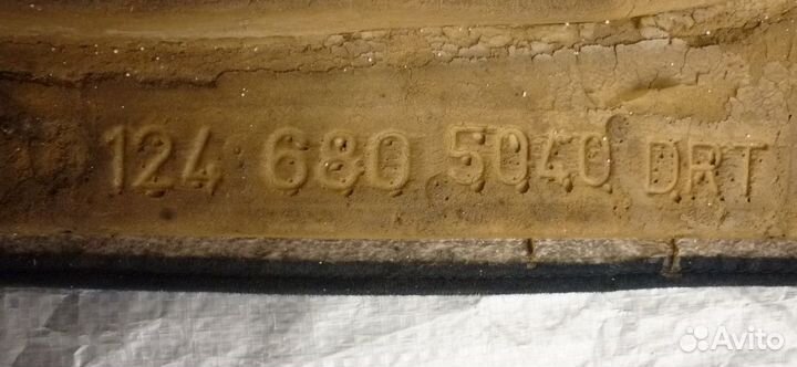 Коврик Мерседес 124 Е2000