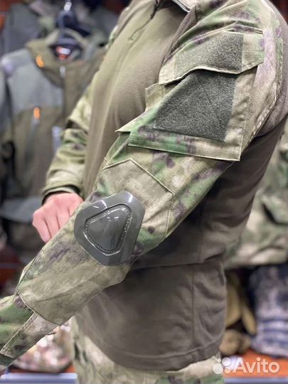 Боевая рубаха и штаны тактический костюм мох