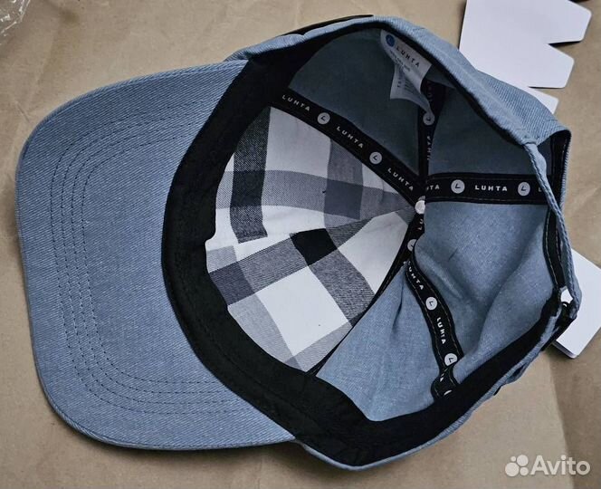 Бейсболка luhta джинсовая новая оригинал синяя