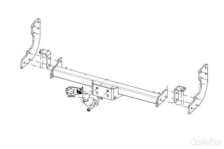 Фаркоп Mercedes Sprinter 1995-2006/Classic 2013