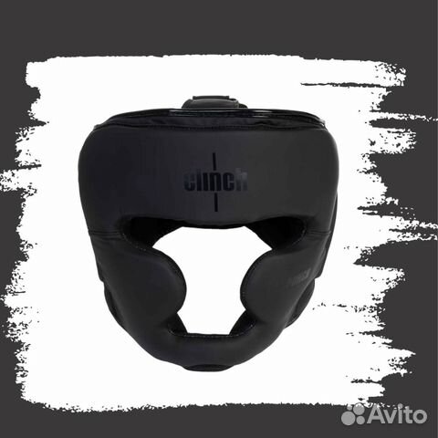 Шлем боксерский Clinch Mist Full черный (S)