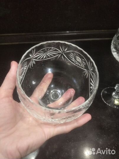 Креманки хрустальные