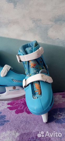 Коньки раздвижные 30-34