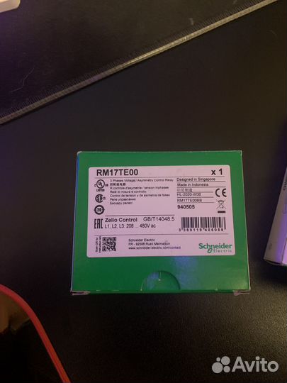 RM17TE00 Реле контроля Schneider Electric